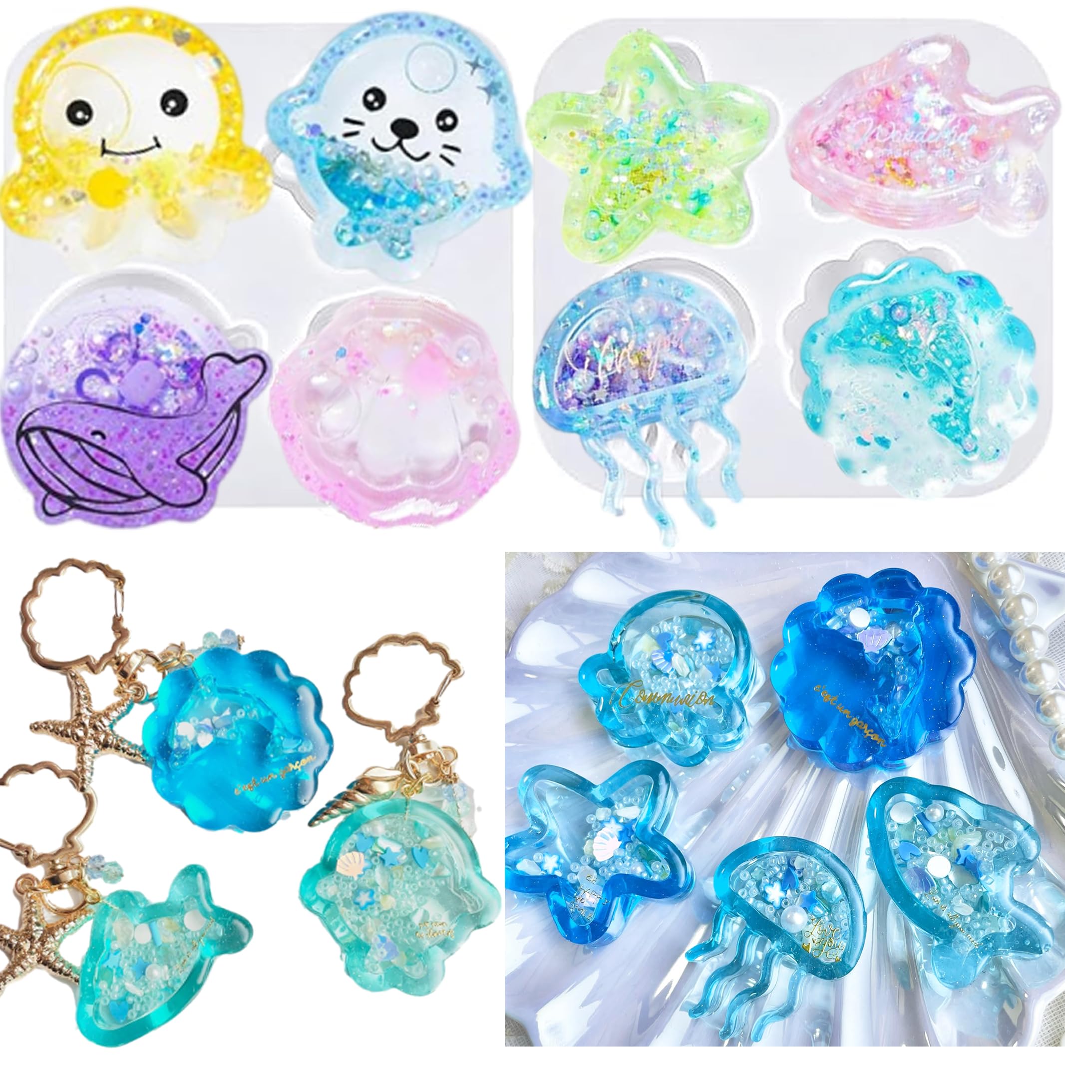 Amazon.co.jp: Evergarden シャカシャカ あざらし 貝 クジラ タコ サメ